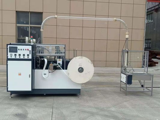 Vollautomatische Einweg-Papierbechermacherei für die Kaffee- und Teeverarbeitung Papierfaltenmaschine 1700 kg
