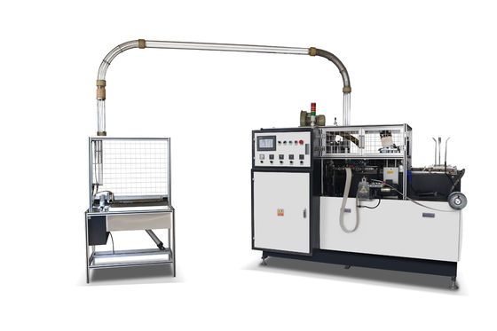 Papierbechermaschine 65-85 Stück/Min. Automatische mittelgeschwindige Bechermaschine für Papiertüten