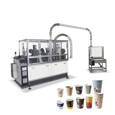 2-12 Oz Papierbecherformmaschine mit Doppelwand-Design Außengröße 2200*1350*1900mm und 2500 kg Kapazität