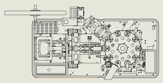 60-70 Stück/Min. Maschine zur Herstellung von Papierschalen Automatisches Formen für Gasquelle 0,5-0,8 MPa Verarbeitungstyp