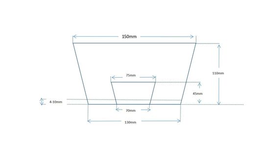 60-70 Stück/Min. Maschine zur Herstellung von Papierschalen Automatisches Formen für Gasquelle 0,5-0,8 MPa Verarbeitungstyp