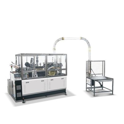 150-350g/m2 Einfach/Doppel PE beschichtetes Papier Ultraschall-Tee-Taschenformmaschine für aus Einweg-Mini-Tasse Herstellung