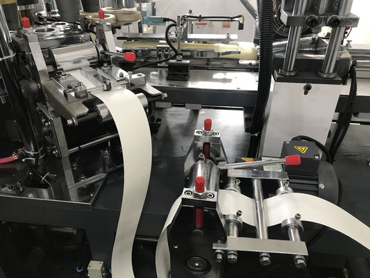 65-85 Stück/Min. Vollautomatische Papierbechermachmaschine Bechermachmaschine Papierbechermachmaschine Becherformung mit Becherbecken Kupferbar