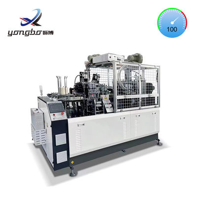 Automatische Papierbecher mit Handgriff Formmaschine 100pcs/min Voll automatische Spannung 380V/Anpassung