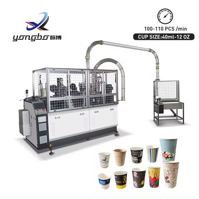 Automatische Papierbecher mit Handgriff Formmaschine 100pcs/min Voll automatische Spannung 380V/Anpassung