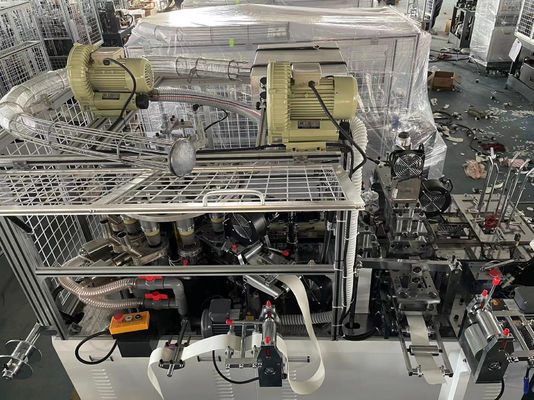 90-100 Stück/min High Speed Einweg-Papier-Kaffee-Tasse Machinerie 9kw Papier-Tasse Formmaschine