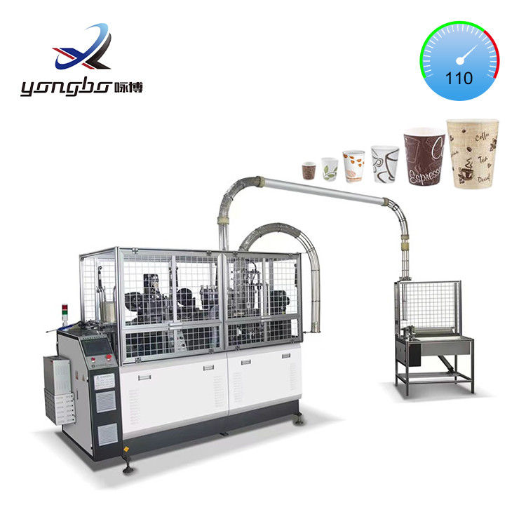 Verbrauchspapierbecherformmaschine mit 0,5-0,8 MPa Gasquelle und 150-350 GSM Papierspezifikation