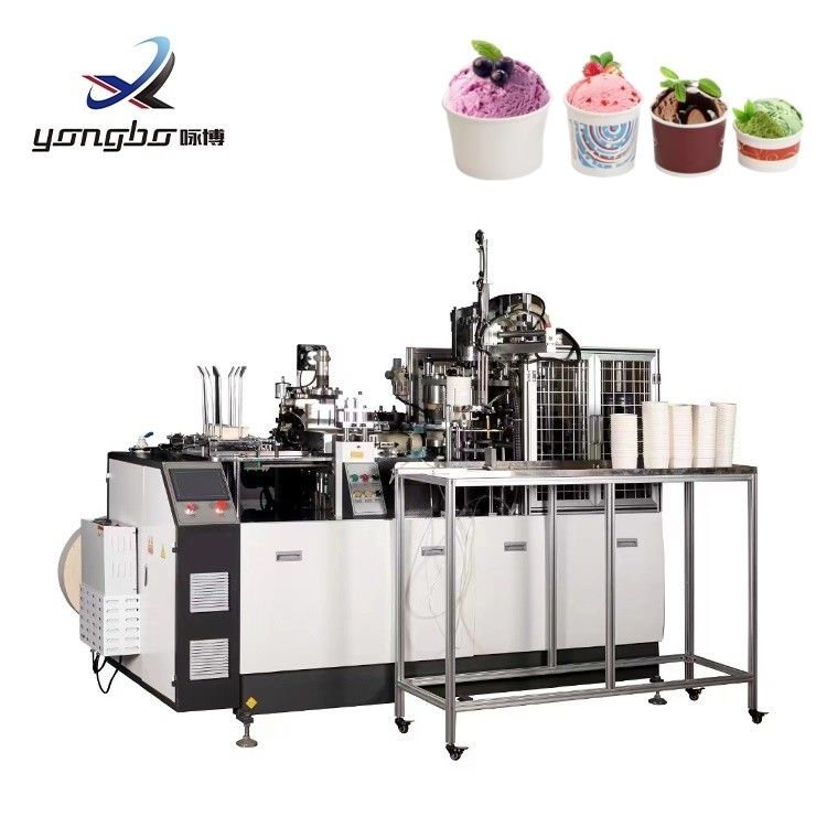 Vollautomatische Papierkühlformmaschine mit hoher Produktionsgeschwindigkeit 220V/380V Spannung und Kupferstange
