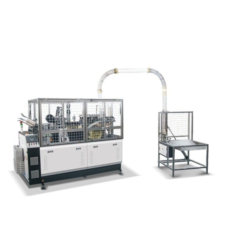 150-350g/m2 Einfach/Doppel PE beschichtetes Papier Ultraschall-Tee-Taschenformmaschine für aus Einweg-Mini-Tasse Herstellung