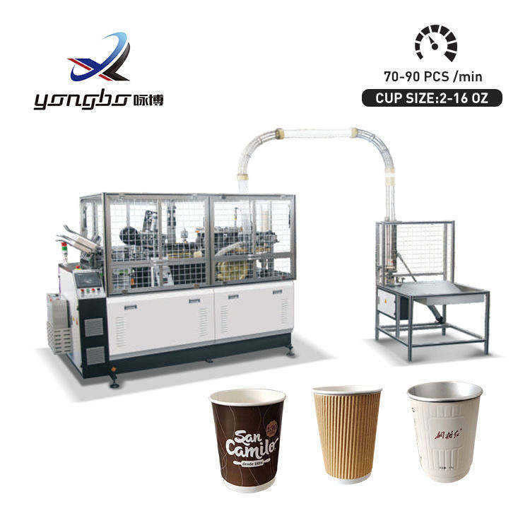Kupferbar Tasse Knochenweise Doppelwand Papier Tasse Formierung Maschine Produktionslinie für Papier Kaffeetasse Herstellung in Pakistan