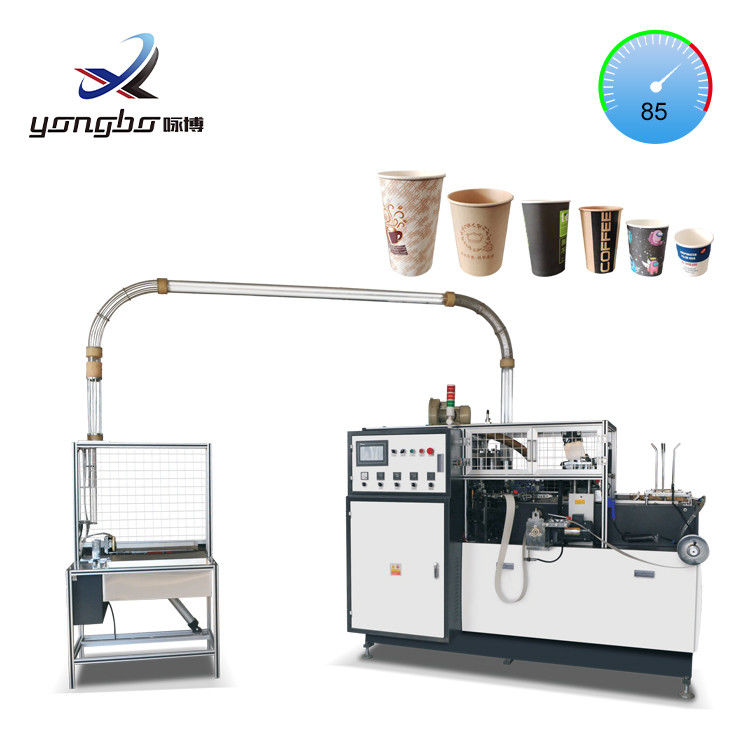 Vollautomatische Papierbecher- und Tellermachmaschine mit Außengröße 2130mm*1350mm*1900mm