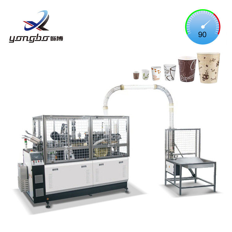 Doppelwandpapier-Taschenformmaschine mit automatischer Einwegpapierplatte und Taschenherstellung 1800 kg Kapazität